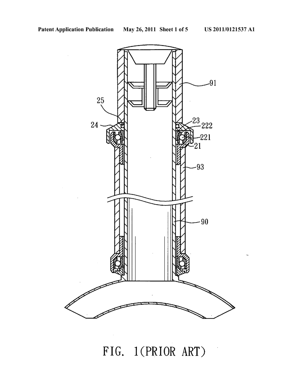 threaded headset diagram