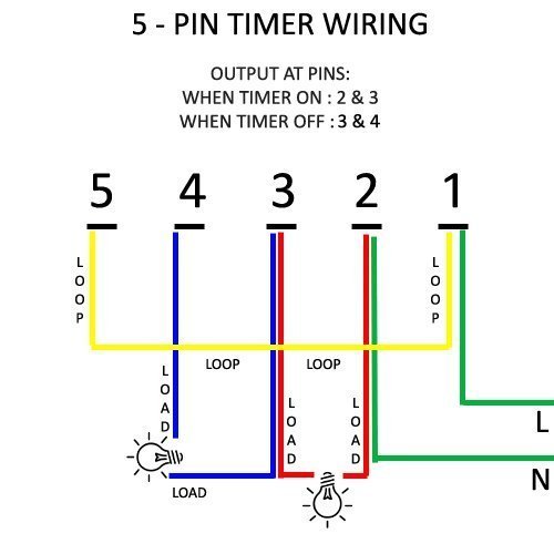 tork 1103 timer wiring diagram