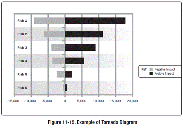 tornado diagram pmp