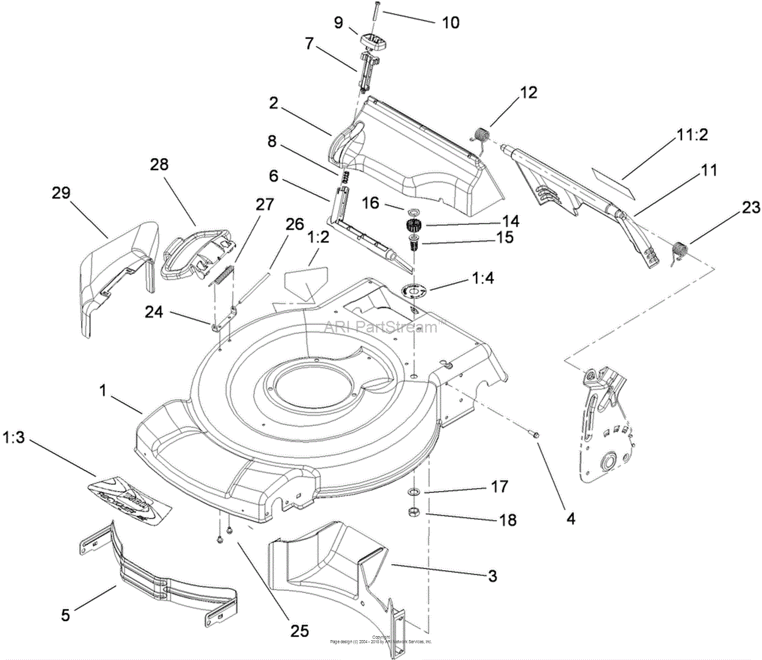 toro 20332 parts diagram