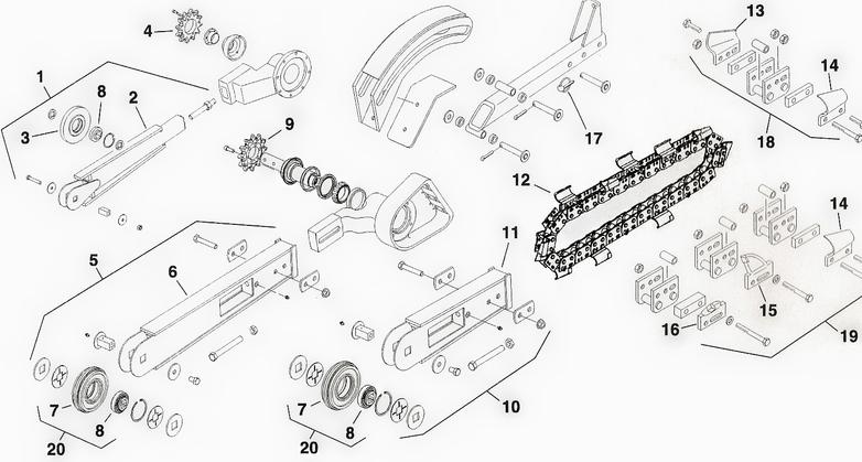 toro dingo parts diagram