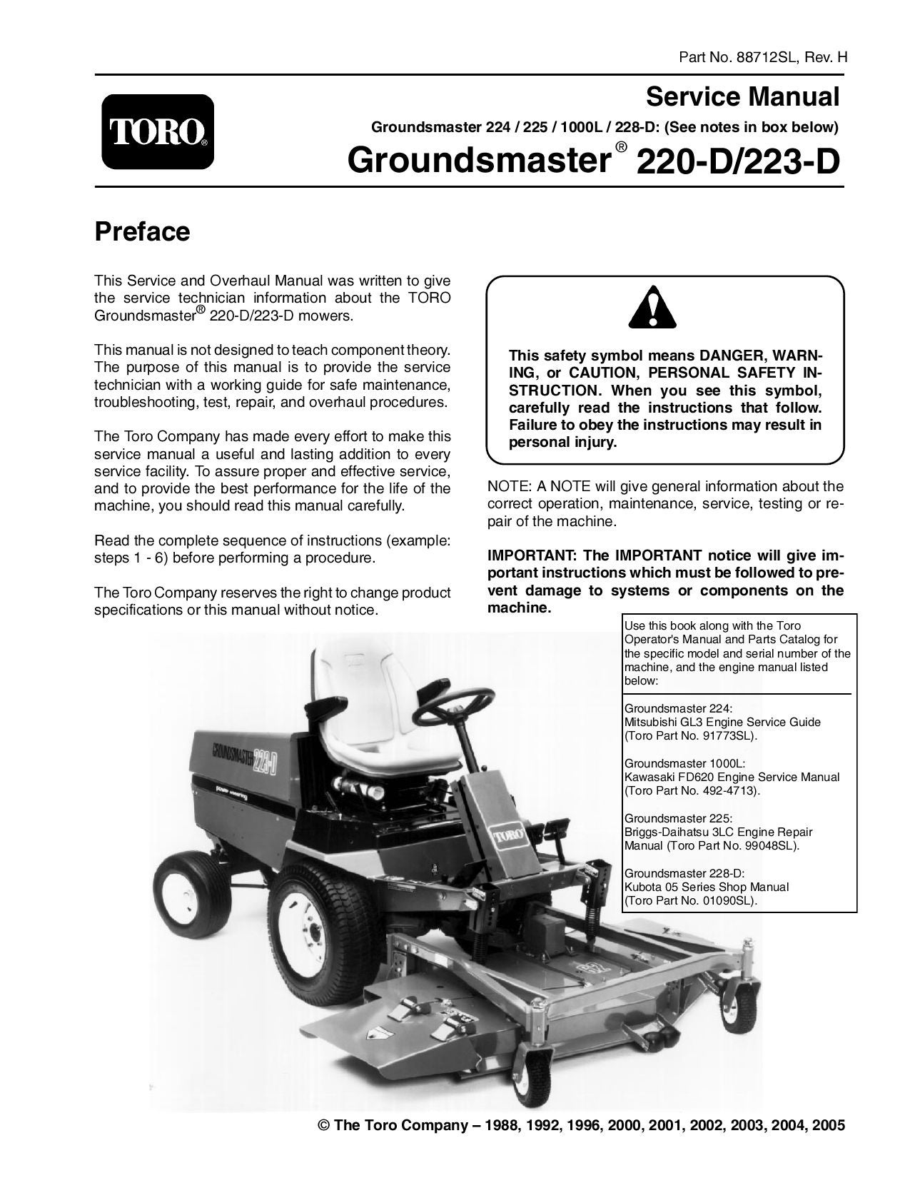 toro groundsmaster 455d wiring diagram