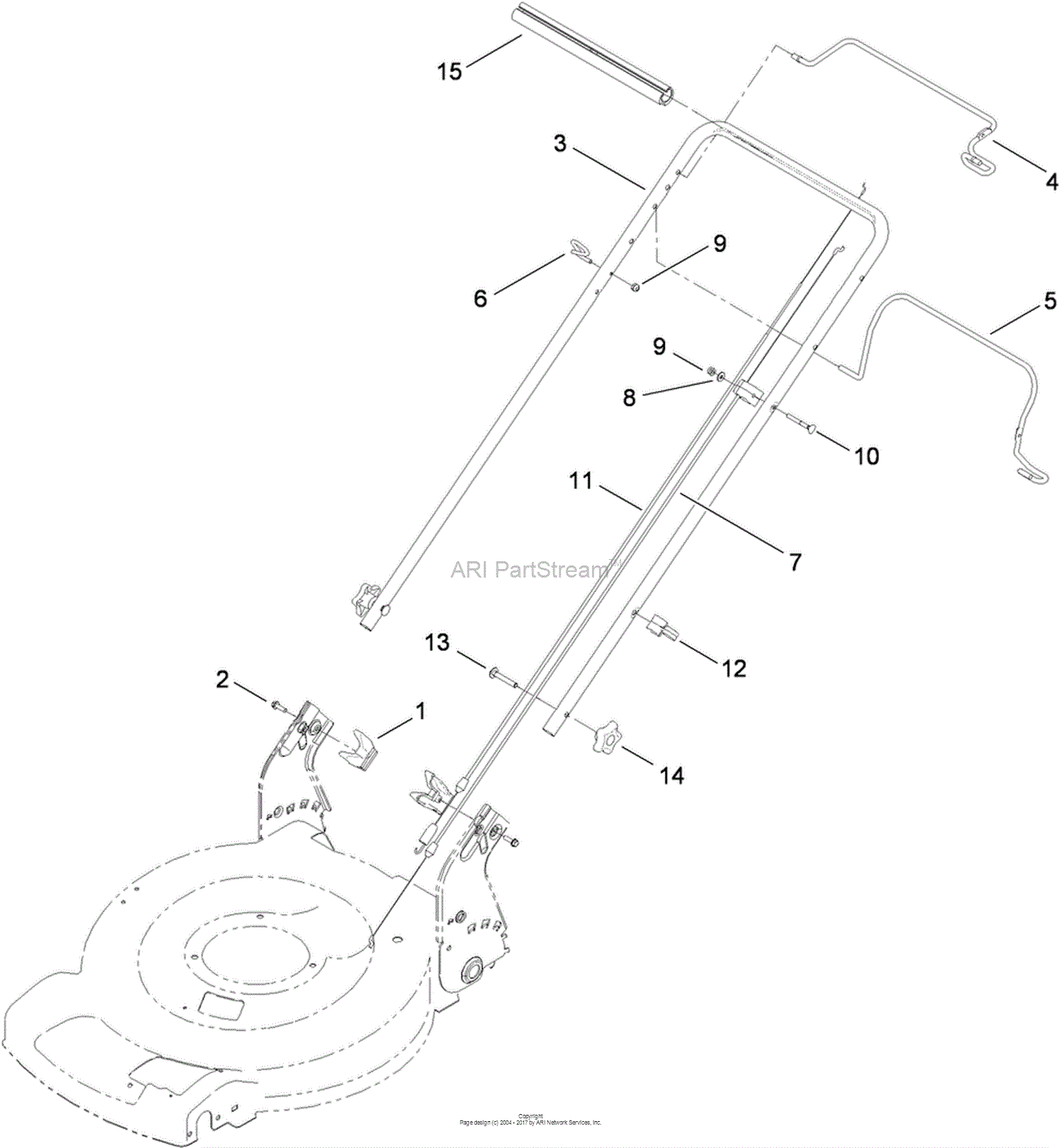 toro recycler parts diagram