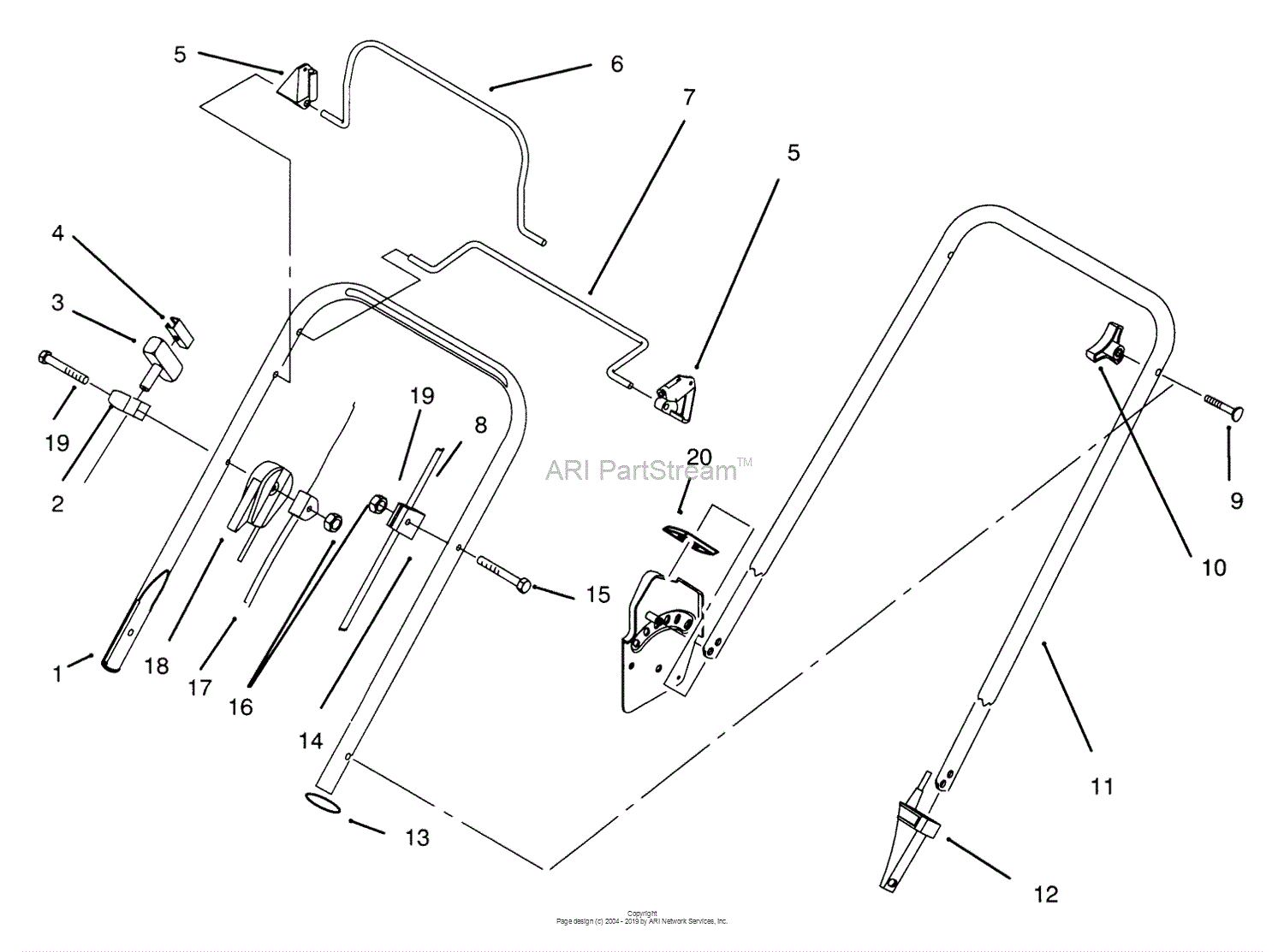 toro ss5000 drive belt diagram
