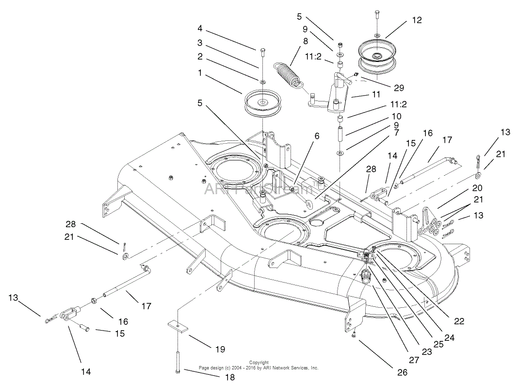 toro timecutter ss5000 belt diagram