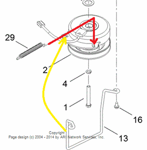 toro timemaster belt diagram