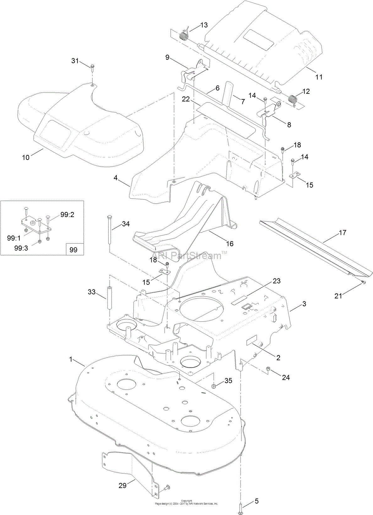 toro timemaster parts diagram