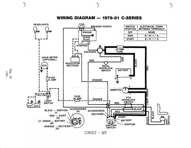 Toro Wheel Horse 244 H Wiring Diagram