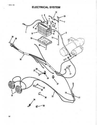 toro wheel horse 244 h wiring diagram