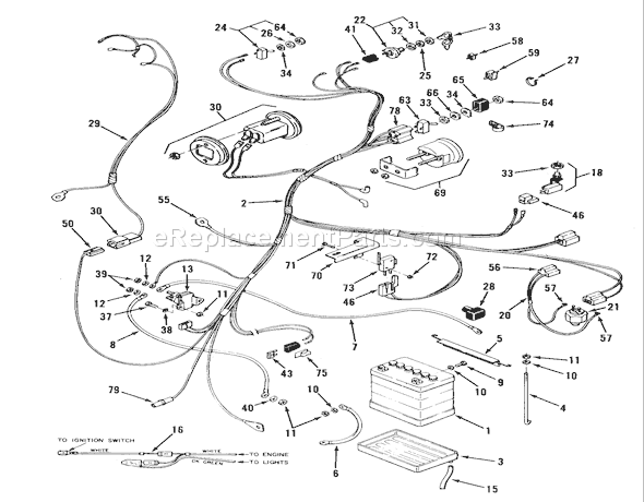 toro wheel horse 264h wiring diagram