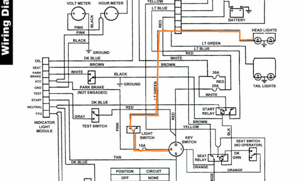 toro wheel horse 264h wiring diagram