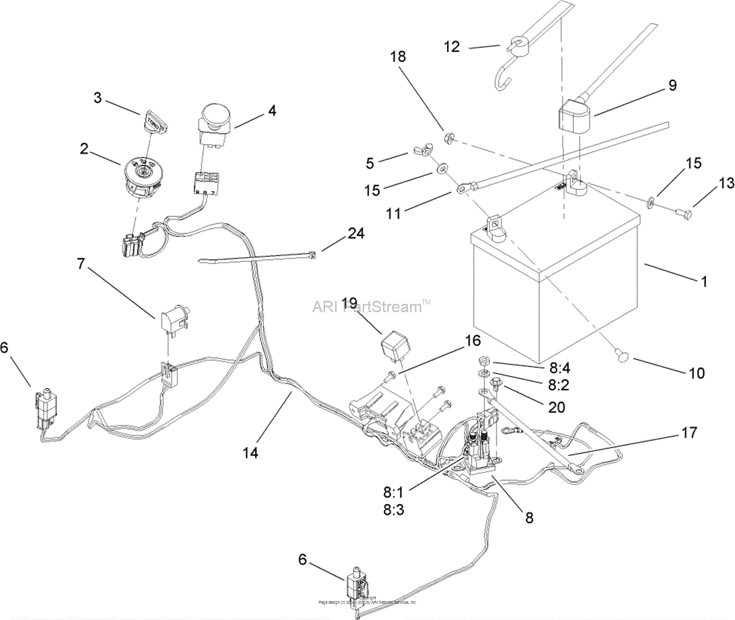 toro z4200 wiring diagram