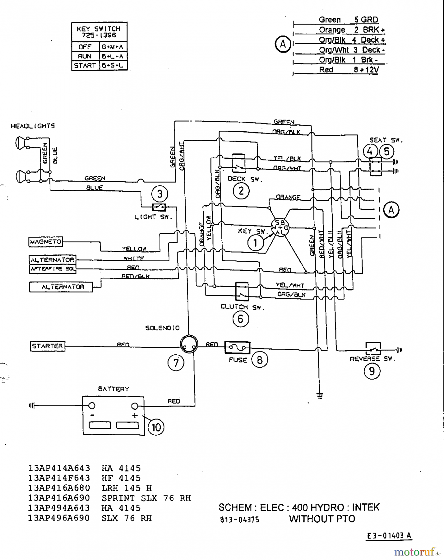 toro zero turn selonoid wiring diagram