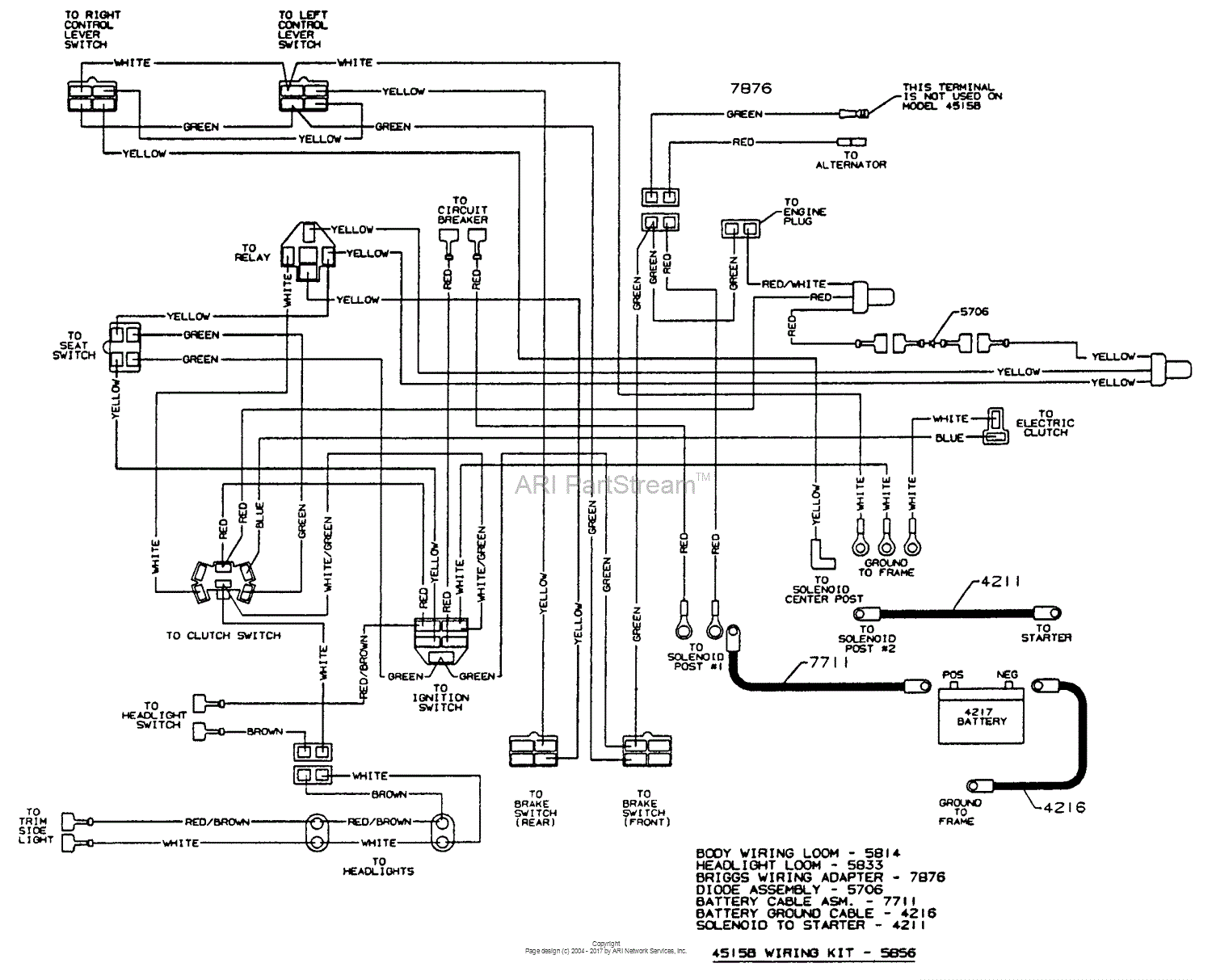 toro zero turn solenoid wiring diagram