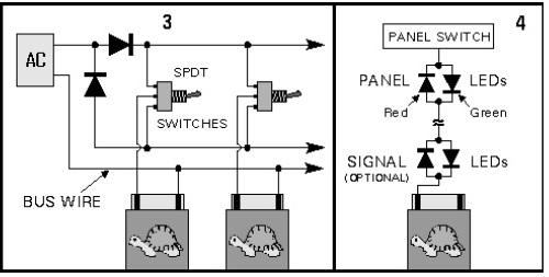 tortoise switch machine wiring