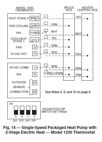 totaline thermostat wiring diagram p474