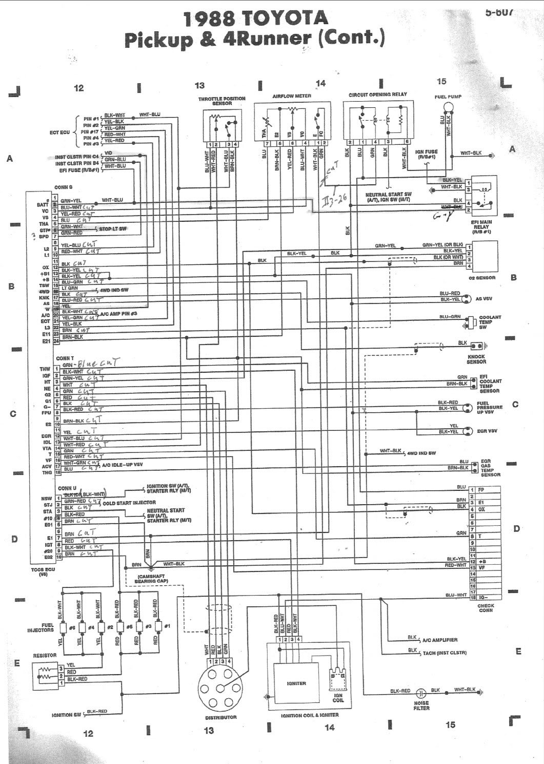 toyota 3vze engine diagram