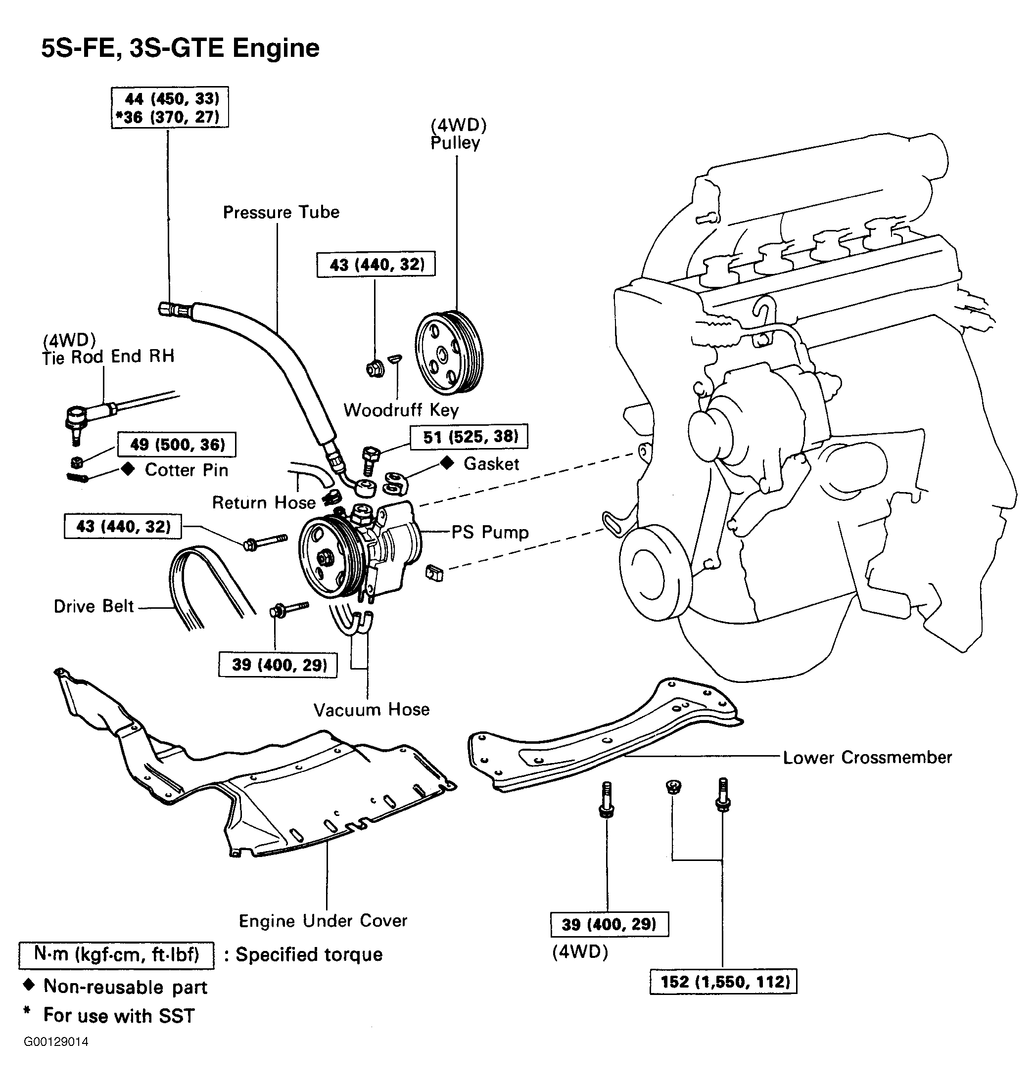 toyota matrix serpentine belt diagram