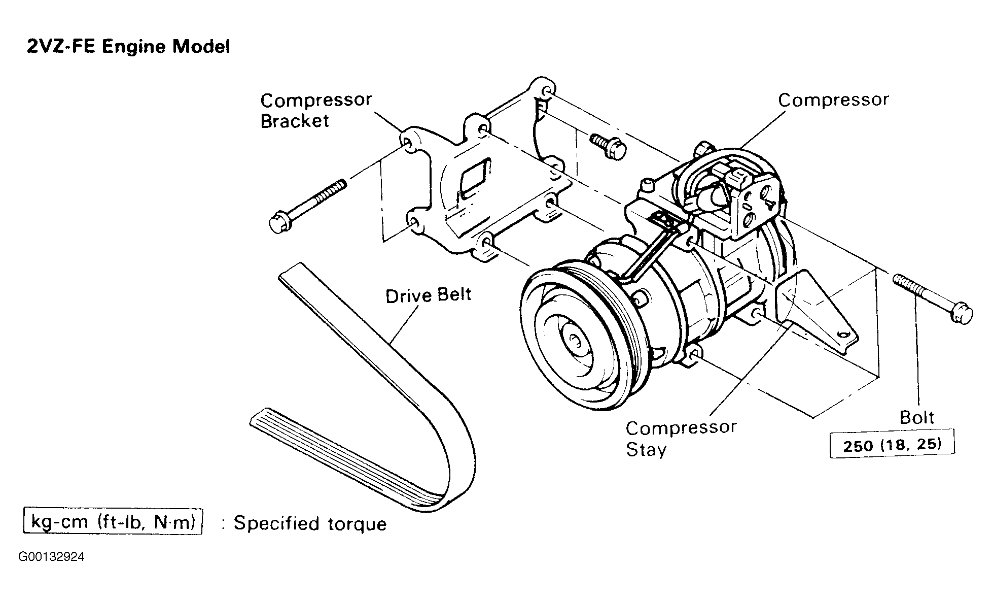 toyota matrix serpentine belt diagram