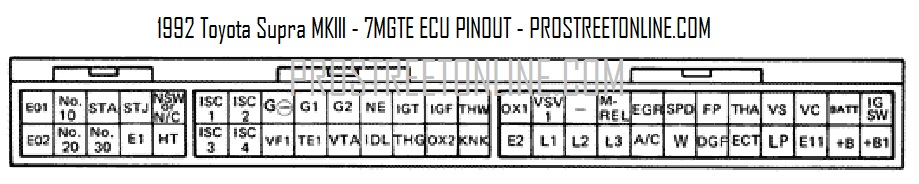 toyota supra 7mgte wiring diagram