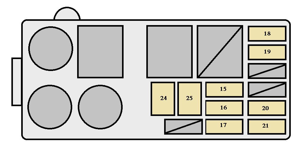 toyota urban cruiser fuse 24 wiring diagram