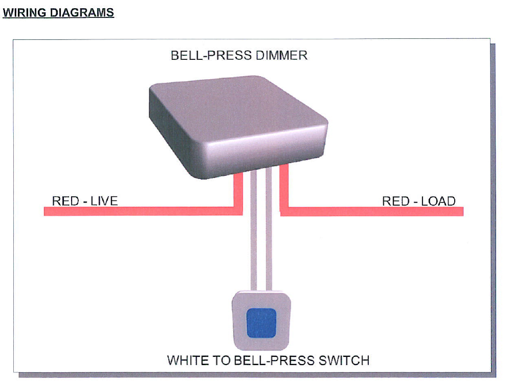 trailing edge dimmer wiring diagram