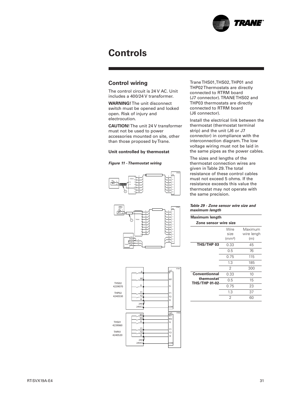 trane 6400 wiring diagram