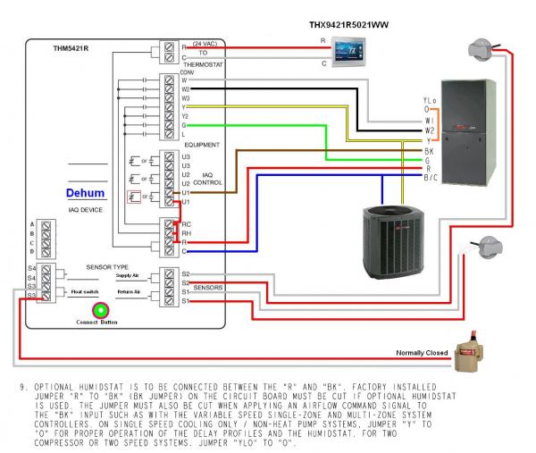 trane sensor sen02076 wiring diagram