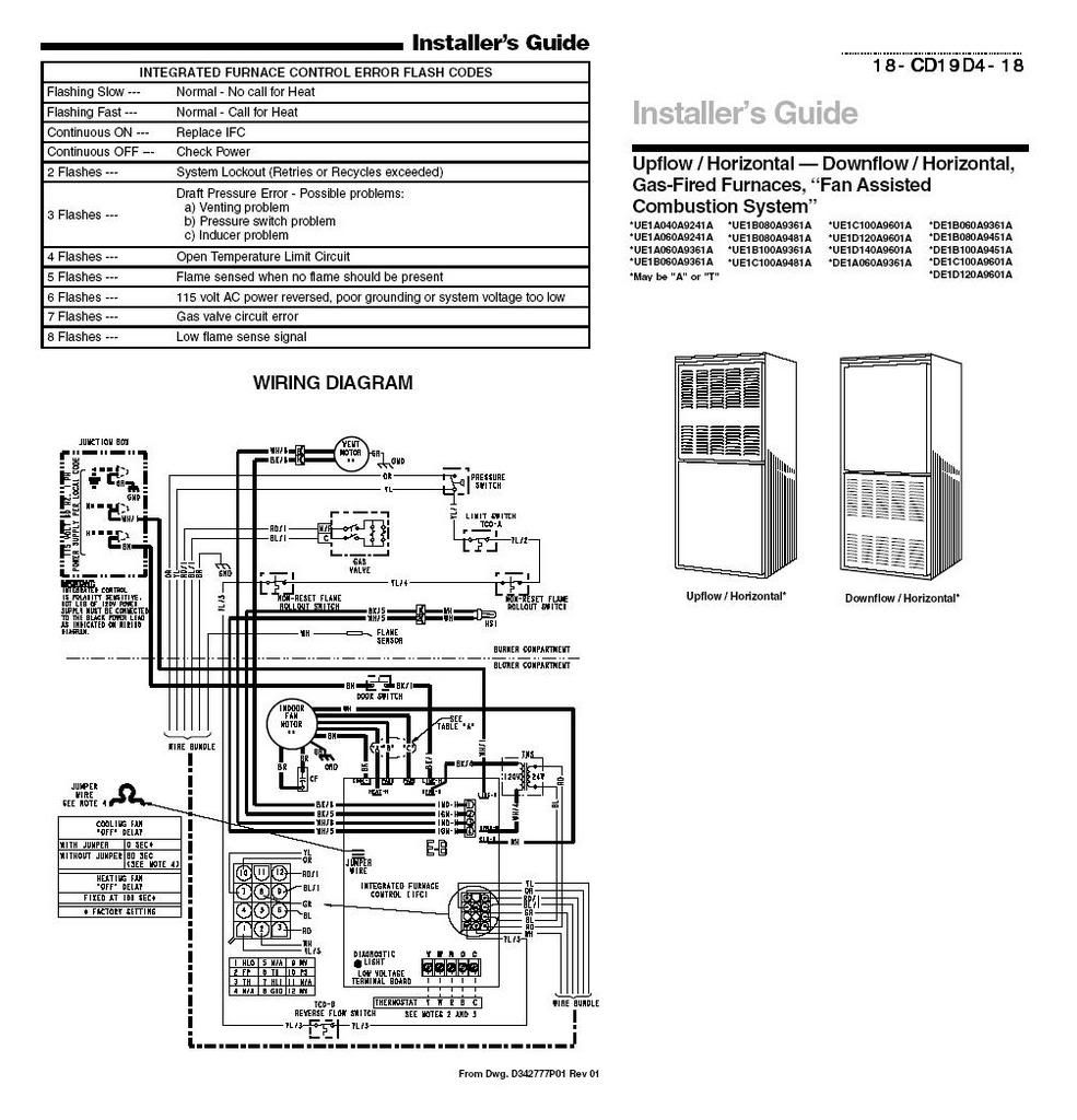 trane xe80 wiring diagram