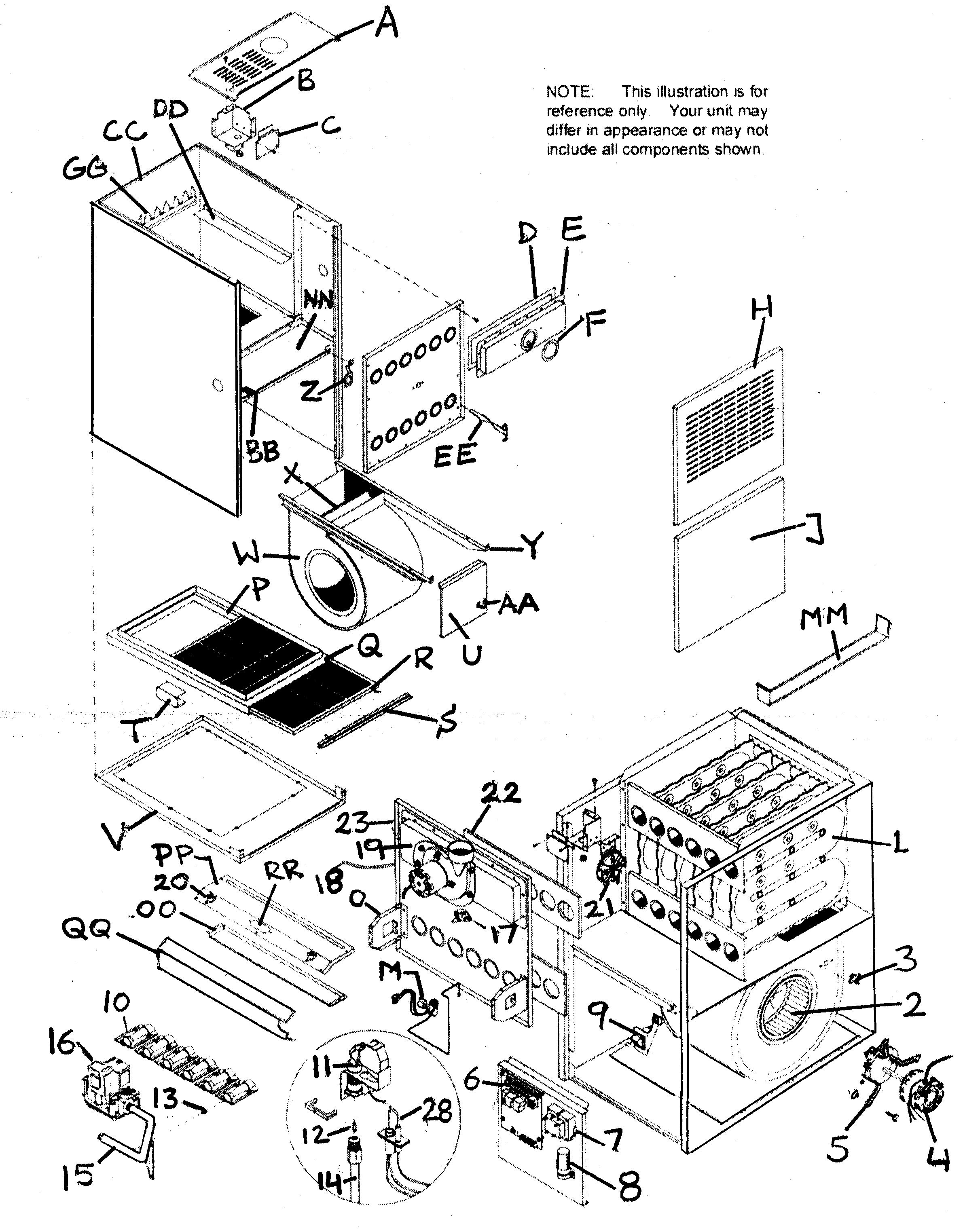 trane xl80 furnace wiring diagram