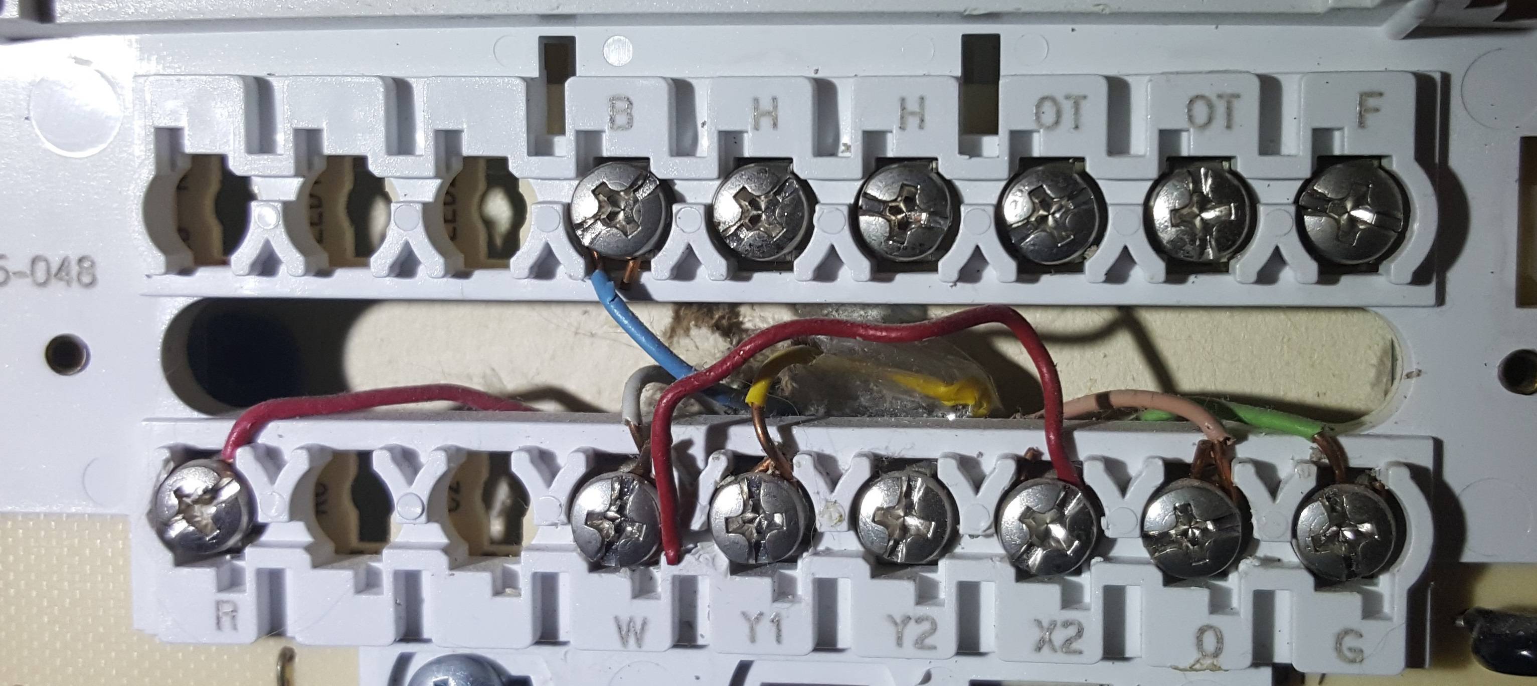 trane xt500c thermostat wiring diagram