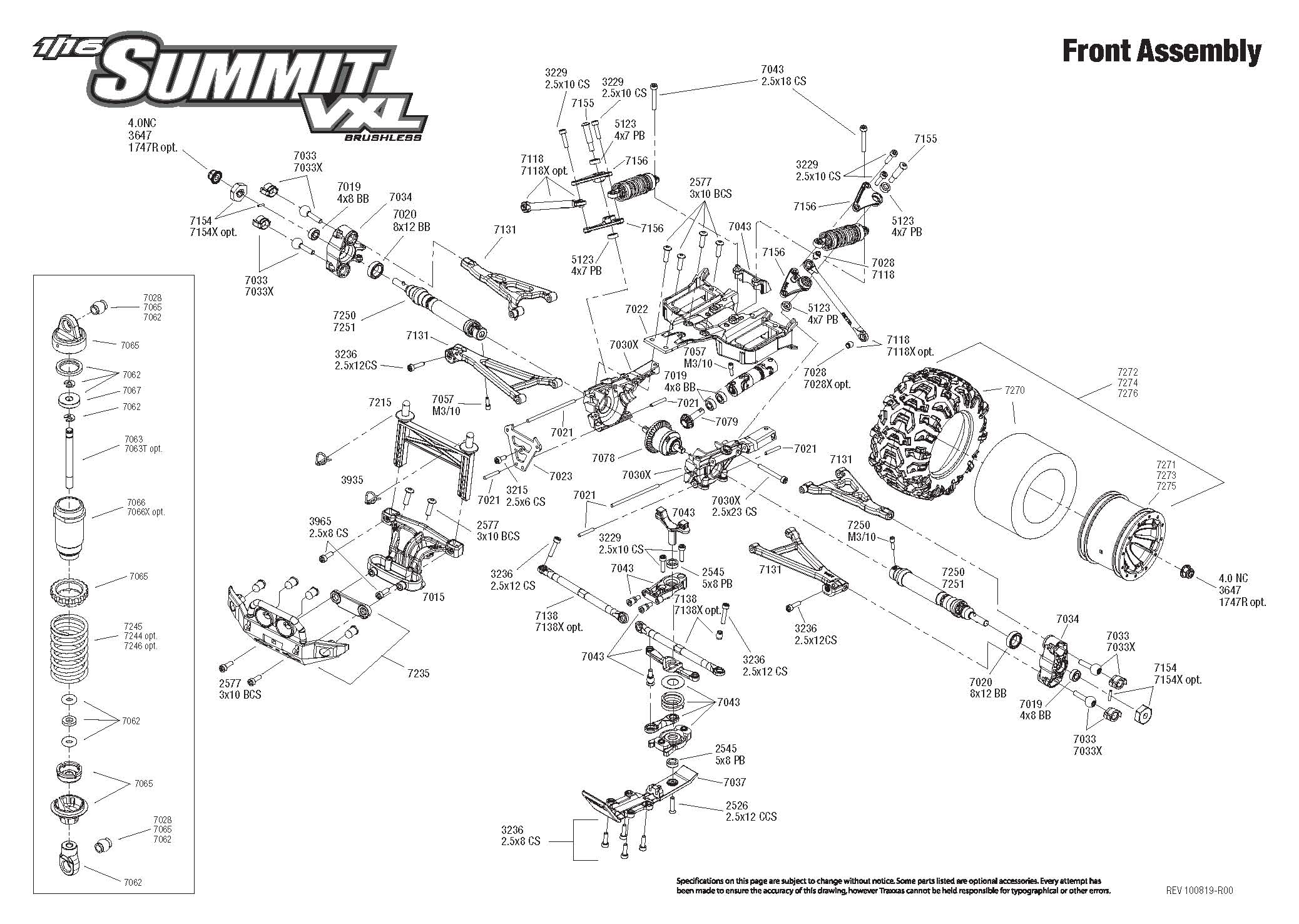 Traxxas Revo Parts Diagram Wiring Diagram Pictures