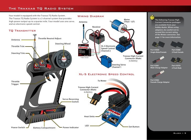 traxxas revo wiring diagram