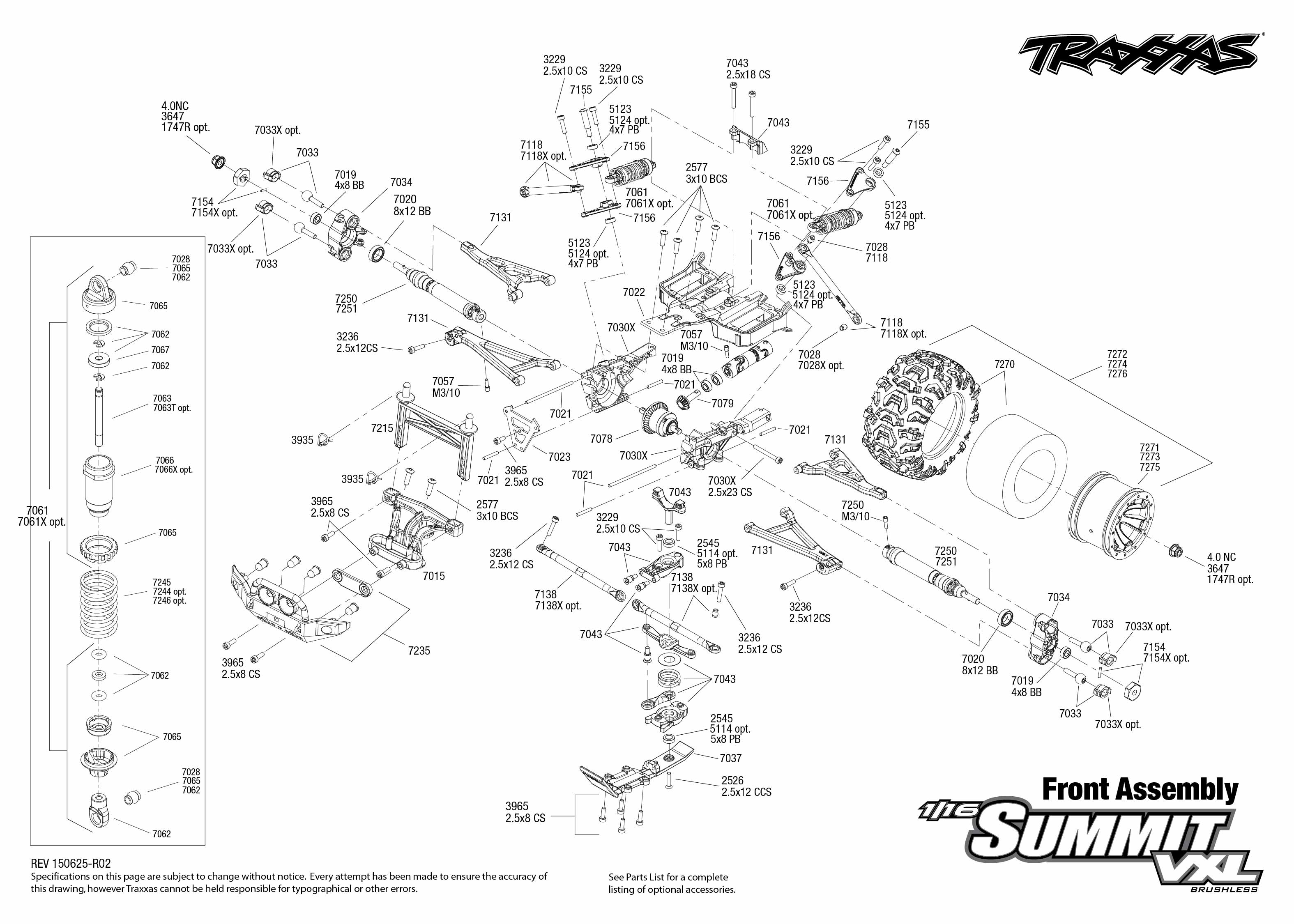 traxxas slash 1 16 parts diagram