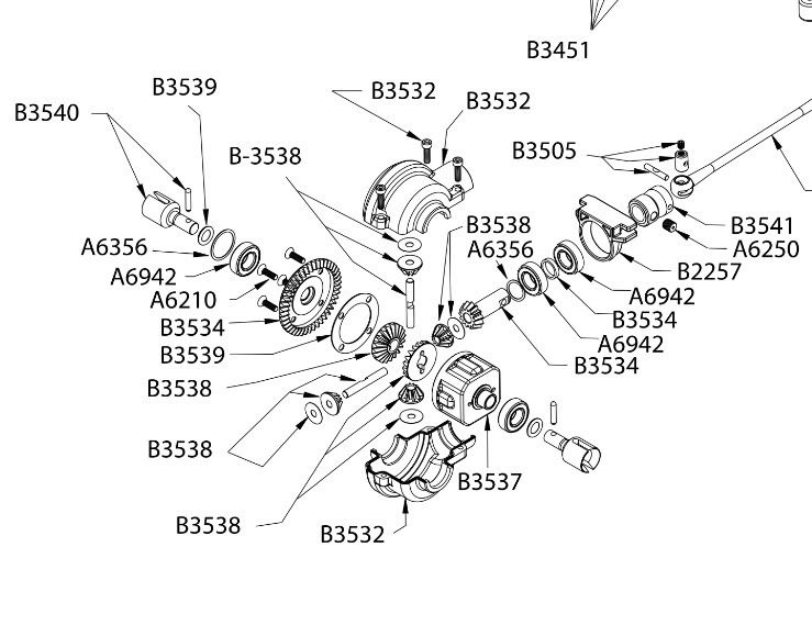 traxxas slash 4x4 ultimate parts diagram