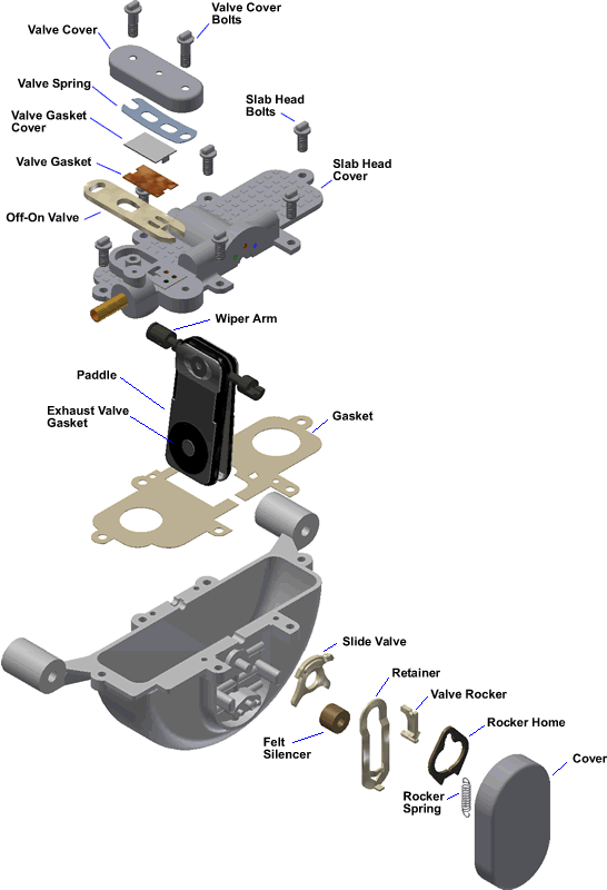 trico vacuum wiper motor diagram