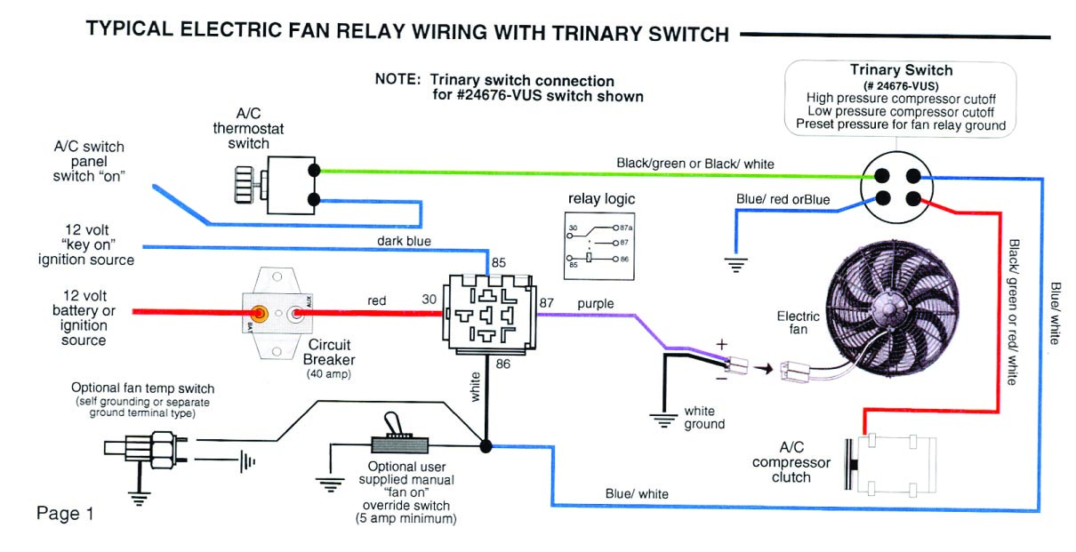 trinary switch wiring