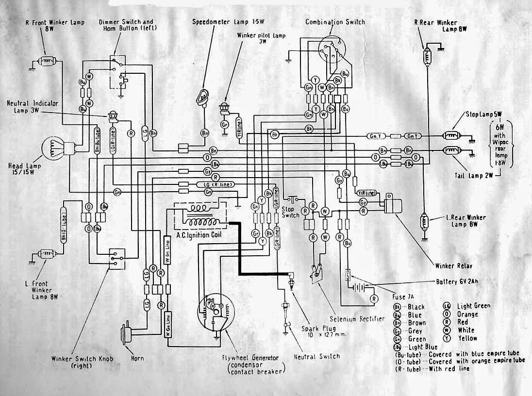 triumph tr3a wiring diagram