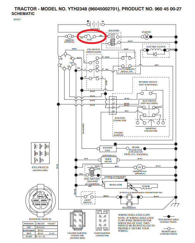 trombetta 4 wire lawn mower starter solenoid wiring diagram