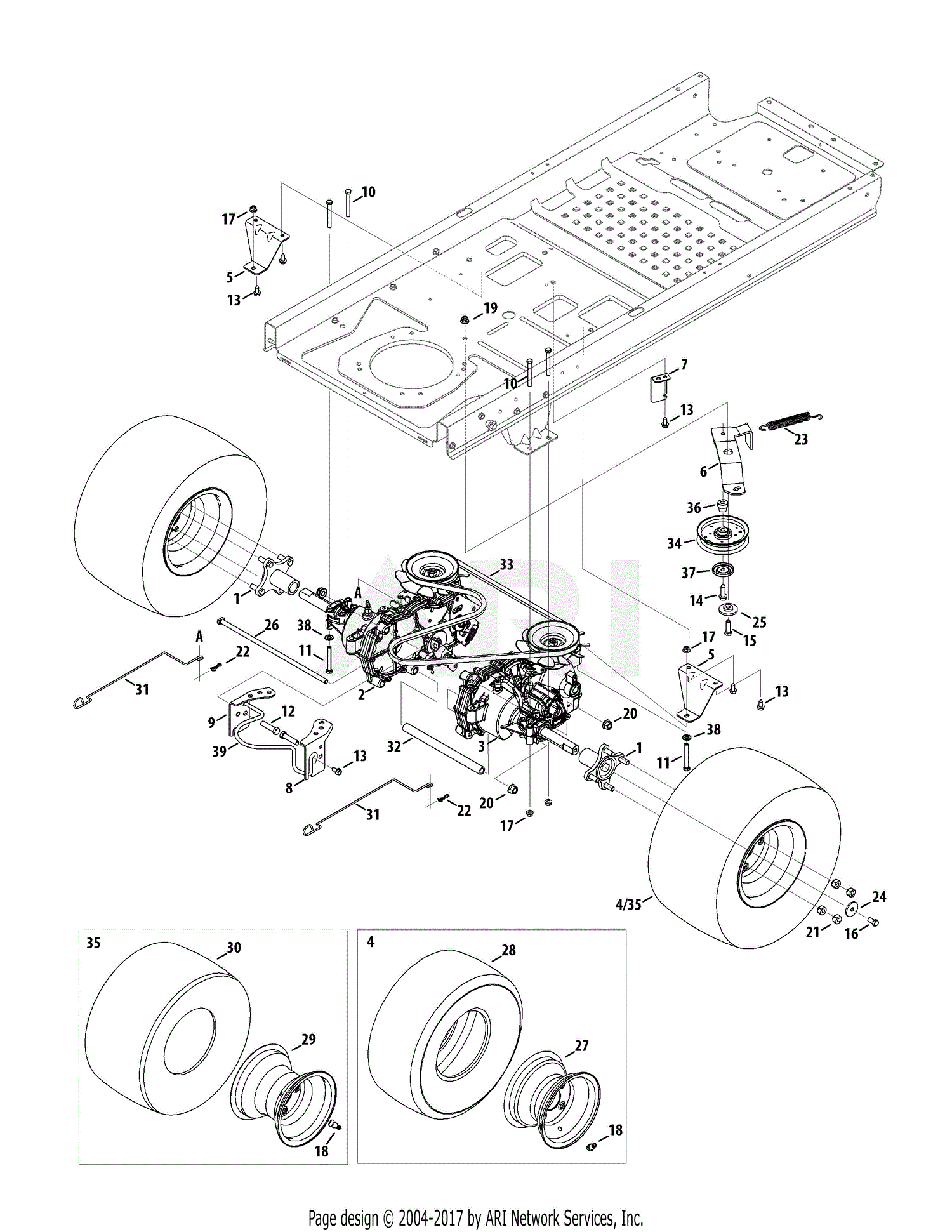 troy bilt 13an17tg77 riding mower wiring diagram