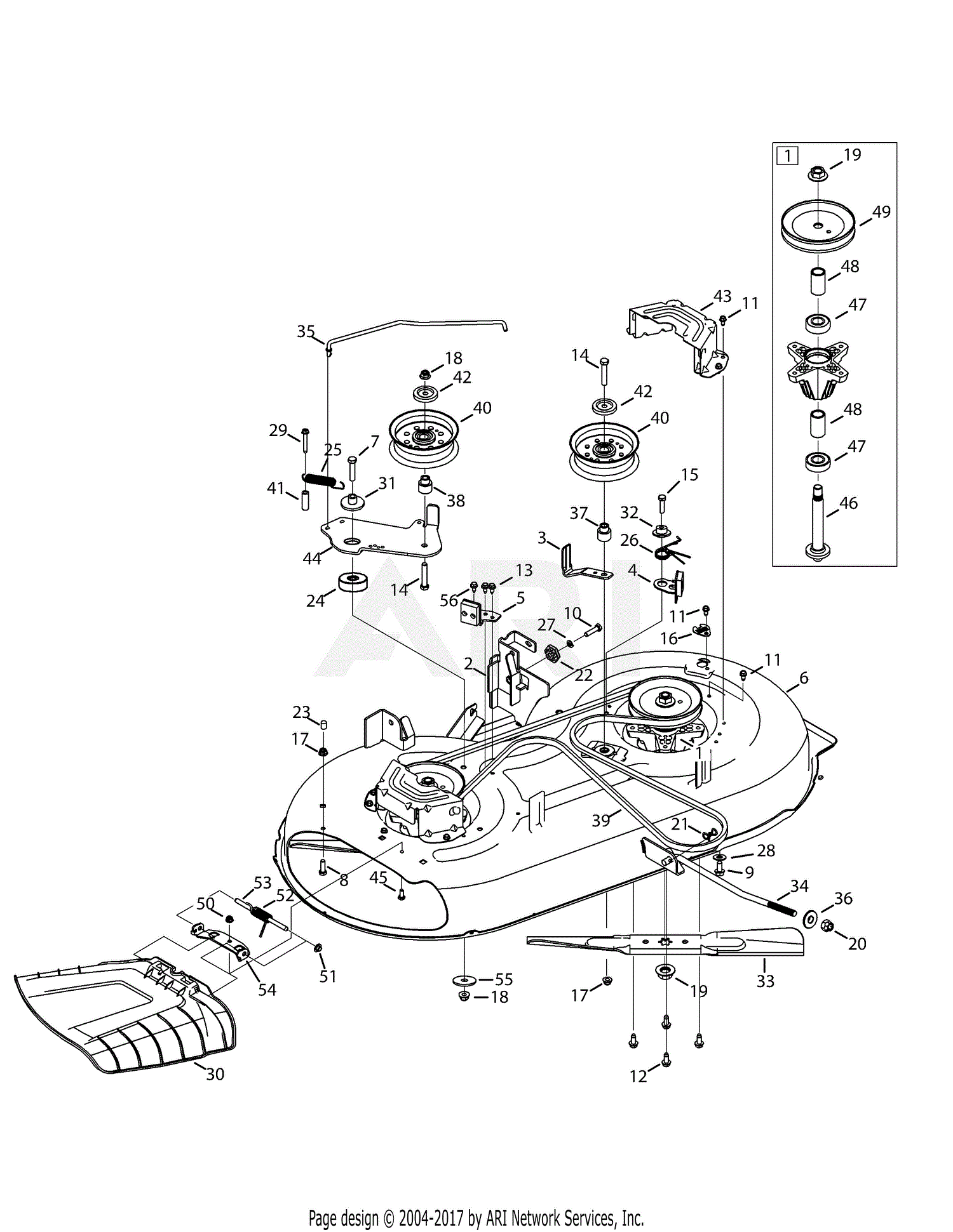 troy bilt 13an77tg766 riding mower wiring diagram