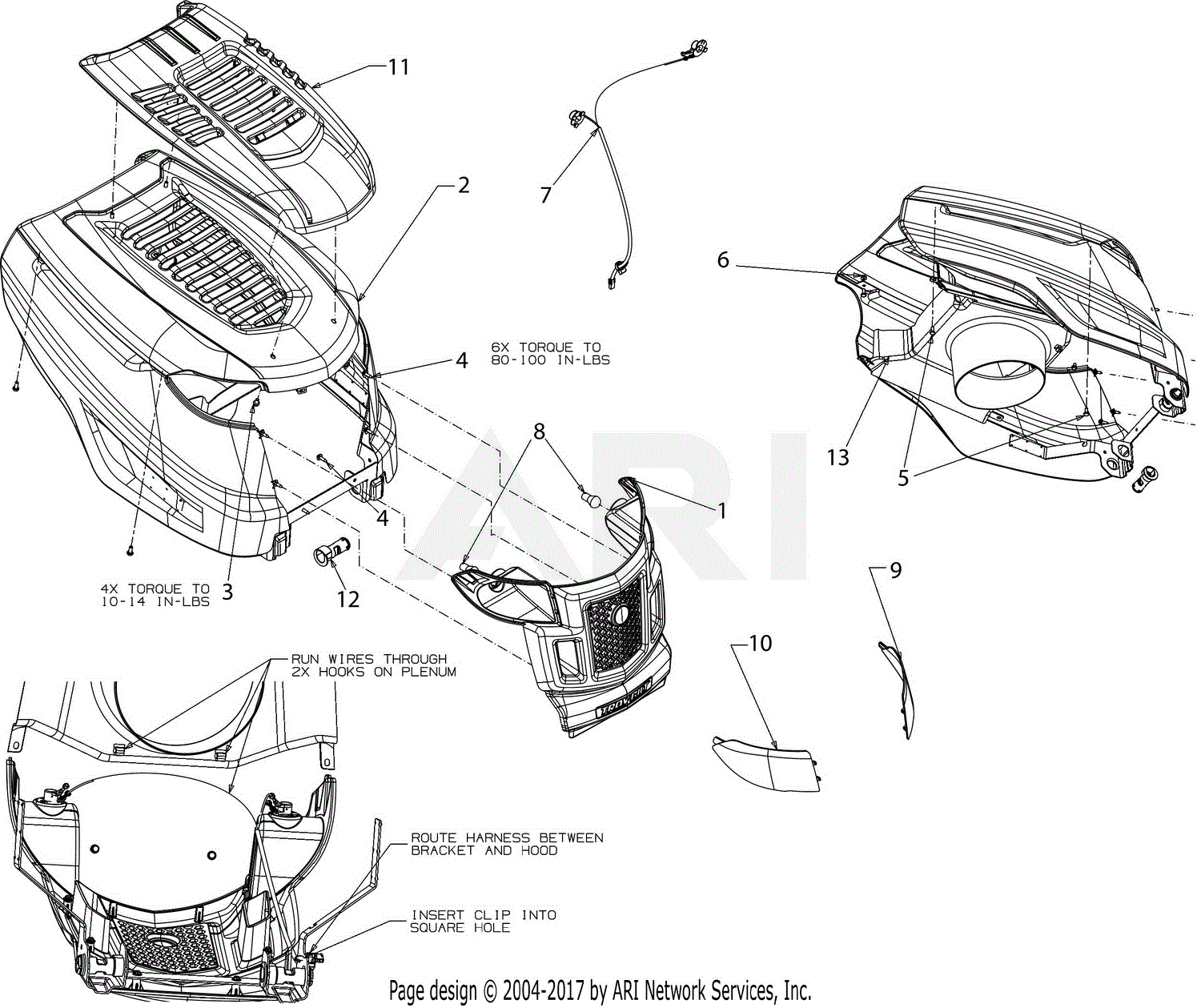 troy bilt bronco wiring diagram