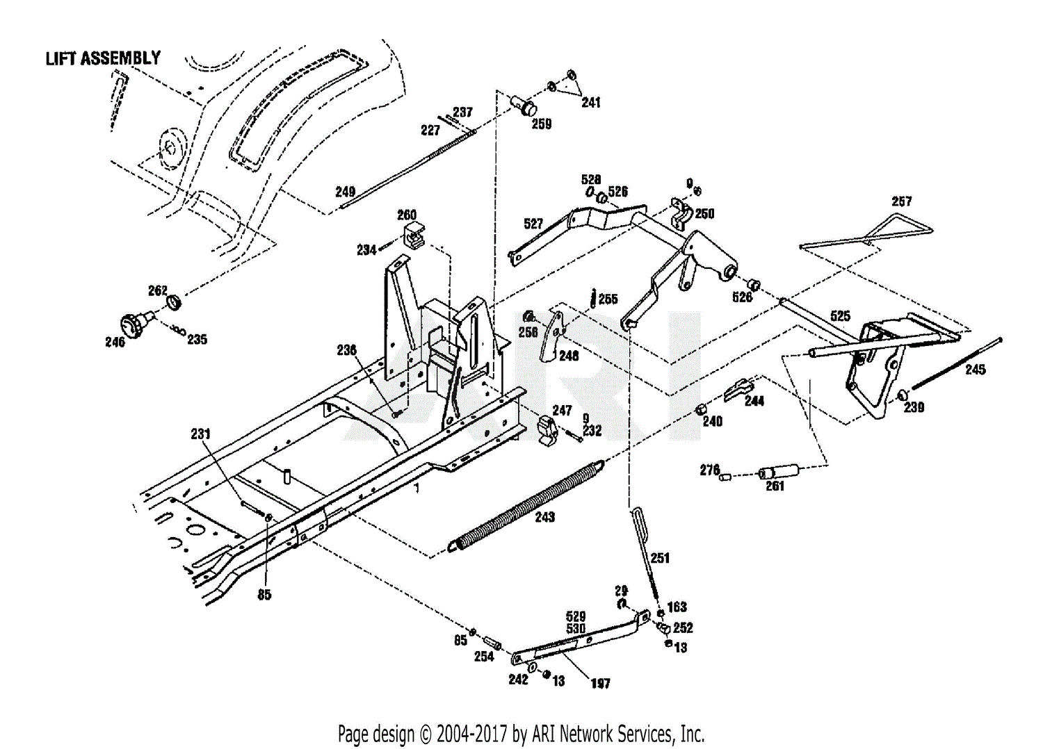 troy-bilt ltx 16 13099 complete wiring diagram