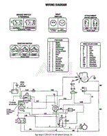troy-bilt ltx 16 13099 complete wiring diagram