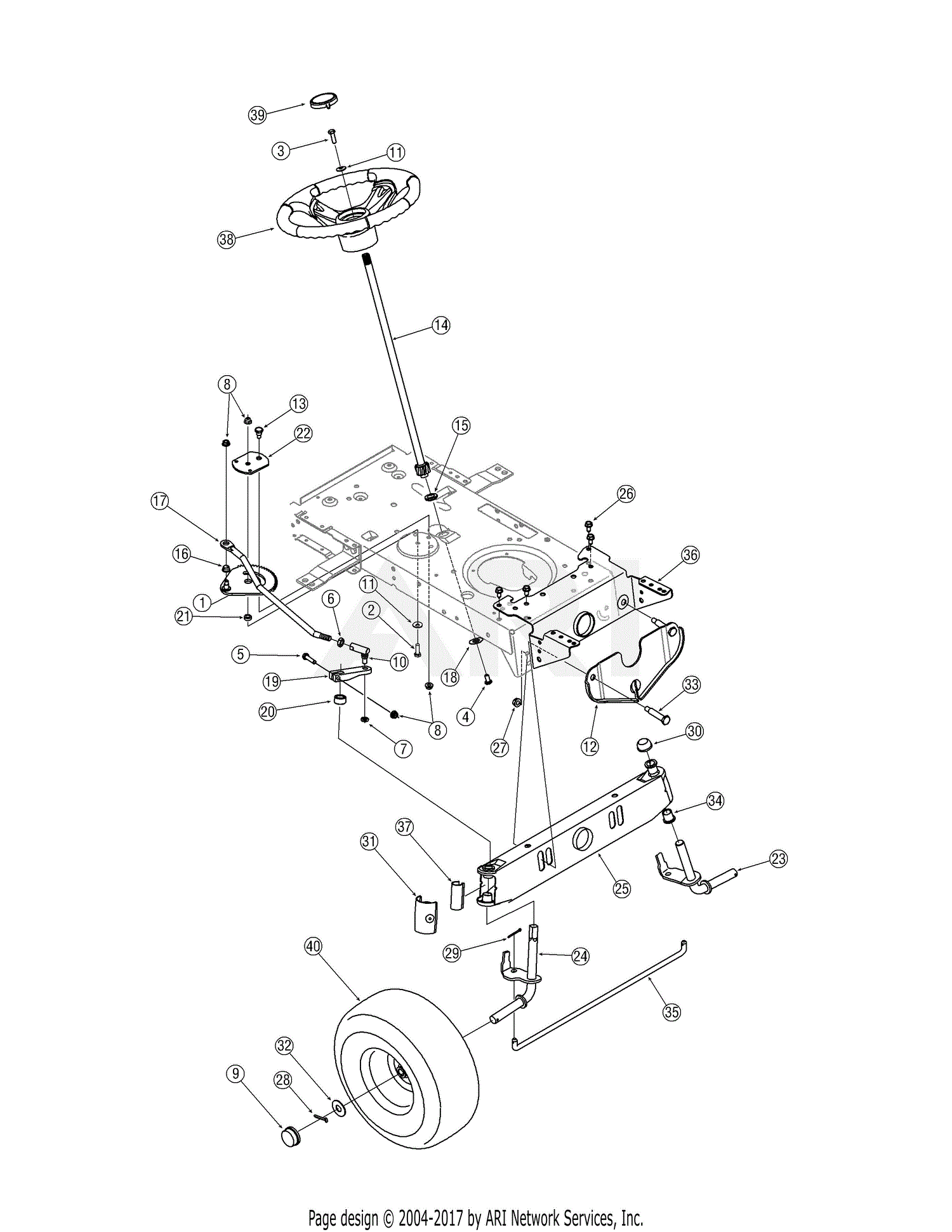 troy bilt pony carburetor diagram