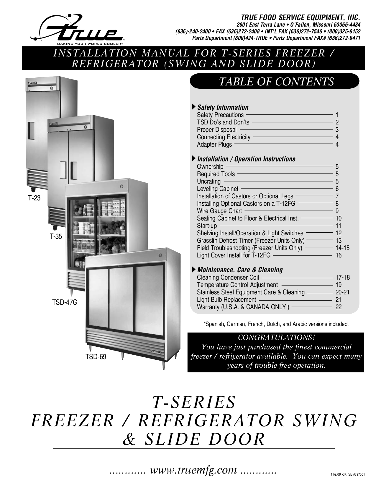 True Freezer T 49f Wiring Diagram