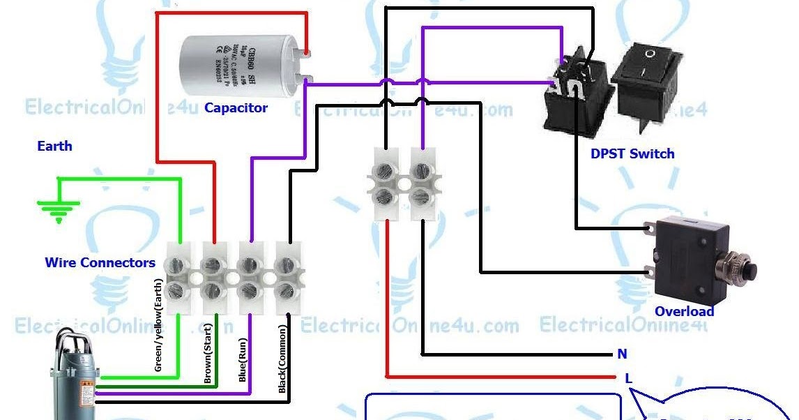 trusonic submersible pump 220 wiring diagram