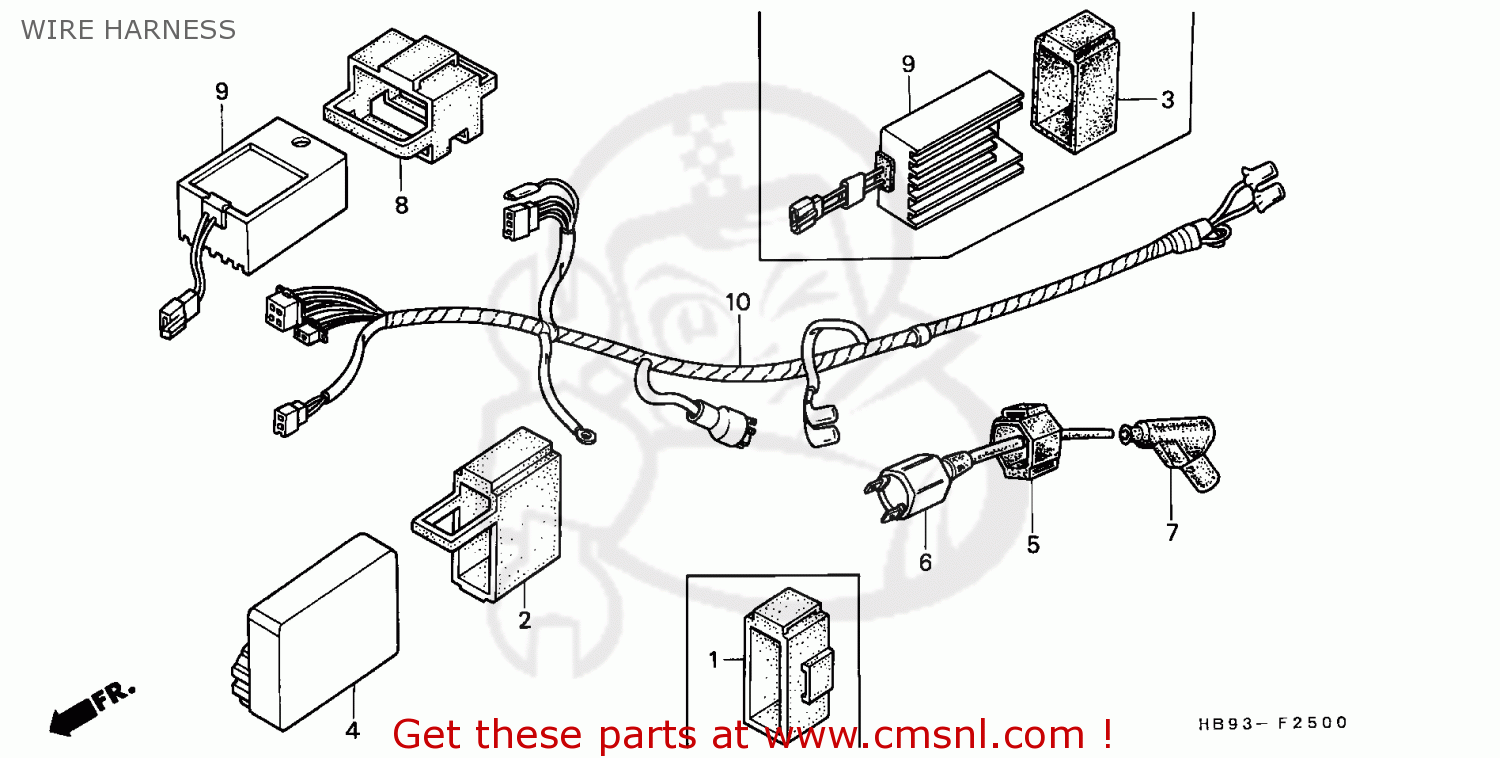 trx250r wiring diagram