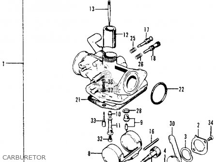 trx450r carburetor diagram