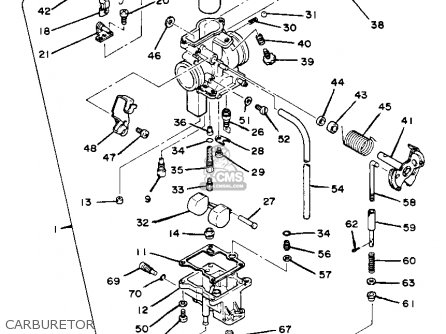 ttr 125 carburetor diagram